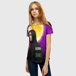 Футболка женская Deadboy Bones, цвет: 3D-принт — фото 2