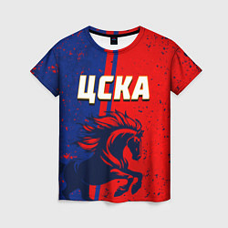 Футболка женская ФК ЦСКА 1911, цвет: 3D-принт
