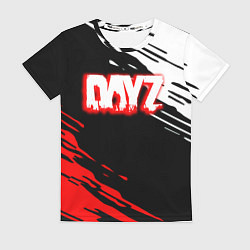 Футболка женская Dayz краски штрихи, цвет: 3D-принт