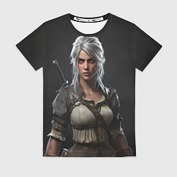 Футболка женская Цири Ведьмак, цвет: 3D-принт