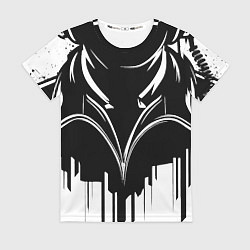 Женская футболка Авиатор черный