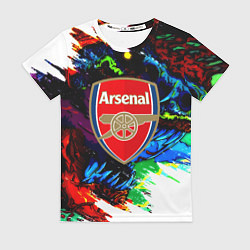 Женская футболка Arsenal monster