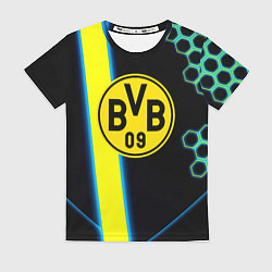 Женская футболка Borussia соты броня