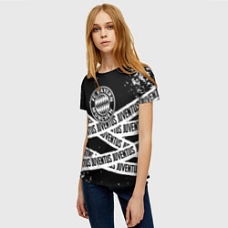 Футболка женская Бавария Мюнхен x Ювентус, цвет: 3D-принт — фото 2