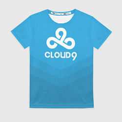 Футболка женская Cloud 9, цвет: 3D-принт