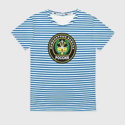 Футболка женская Тельняшка ИВ РФ, цвет: 3D-принт