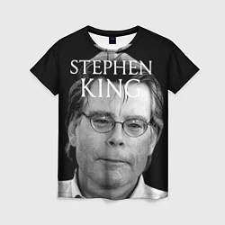 Футболка женская Stephen King, цвет: 3D-принт