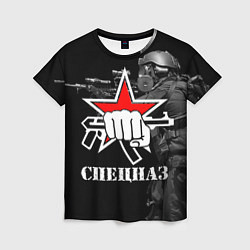 Футболка женская Спецназ 16, цвет: 3D-принт