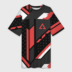 Женская длинная футболка CS:GO Cyrex Pattern