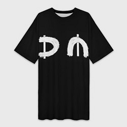 Женская длинная футболка DM Rock