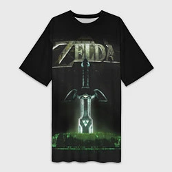 Женская длинная футболка The Legend of Zelda