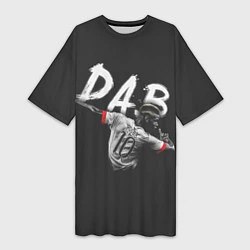 Женская длинная футболка Paul Pogba: Dab