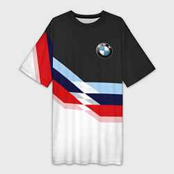 Женская длинная футболка BMW M SPORT