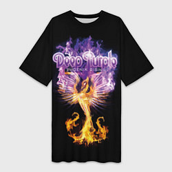 Женская длинная футболка Deep Purple: Phoenix Rising