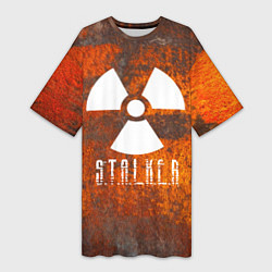 Женская длинная футболка S.T.A.L.K.E.R: Steampunk