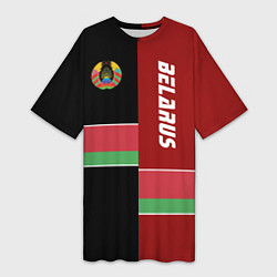 Женская длинная футболка Belarus Style