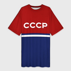 Женская длинная футболка СССР: Спортсмен