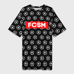 Женская длинная футболка FCSM Supreme