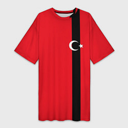 Женская длинная футболка Турция