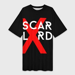 Женская длинная футболка Scarlxrd Logo