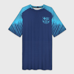 Женская длинная футболка Barcelona Training 2019