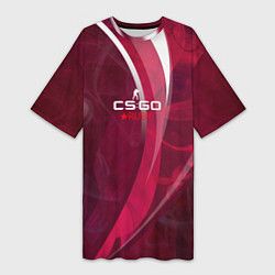 Женская длинная футболка Cs:go - Ruby 2022 Рубин