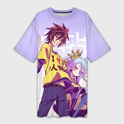 Женская длинная футболка No Game No Life