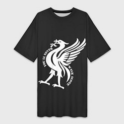 Женская длинная футболка Liverpool - Y N W A 2022