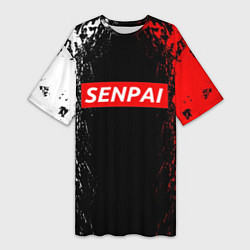 Женская длинная футболка SENPAI