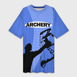 Женская длинная футболка Archery