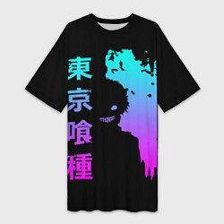 Женская длинная футболка Tokyo Ghoul