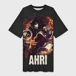Женская длинная футболка Ahri