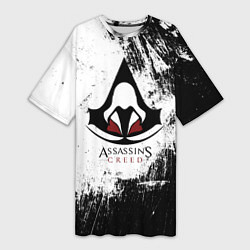 Женская длинная футболка Assasin's creed