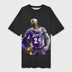 Женская длинная футболка Kobe Bryant