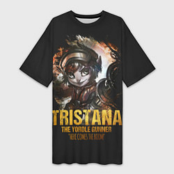 Женская длинная футболка Tristana