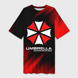 Женская длинная футболка Umbrella Corporation