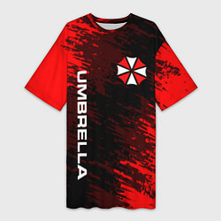 Женская длинная футболка UMBRELLA CORPORATION