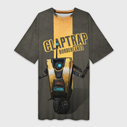 Женская длинная футболка Claptrap