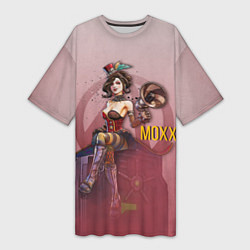 Женская длинная футболка Mad Moxxi