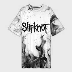Женская длинная футболка SLIPKNOT