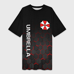 Женская длинная футболка UMBRELLA CORP