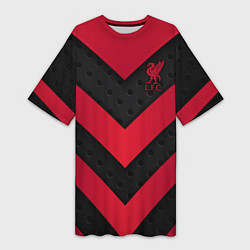 Женская длинная футболка Liverpool FC