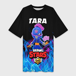 Женская длинная футболка BRAWL STARS TARA