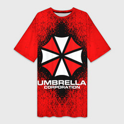 Женская длинная футболка Umbrella Corporation