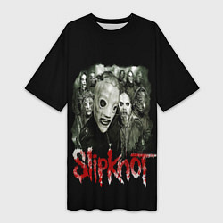 Женская длинная футболка SLIPKNOT