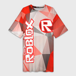 Женская длинная футболка ROBLOX 6