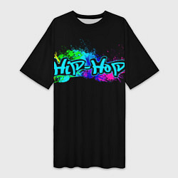 Женская длинная футболка Hip-Hop