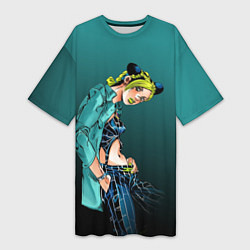 Футболка женская длинная Джолин Кудзё, цвет: 3D-принт