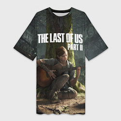Футболка женская длинная The Last of Us part 2, цвет: 3D-принт