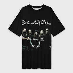 Женская длинная футболка Children of Bodom 3